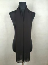 Chiffon Schal 26 Unifarben Stola Tuch elegant schlicht festlich Hals Kopftuch