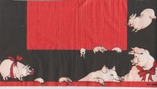 2 lose Servietten ~ Lustige Schweine Ferkel Schweinchen Rarität selten