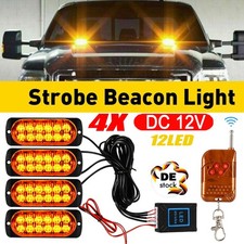 4 Stk 12V LED Auto KFZ