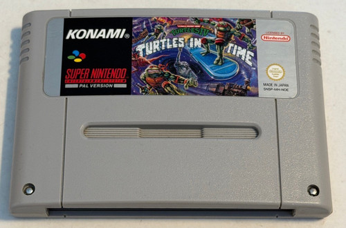 Turtles time snes - time,