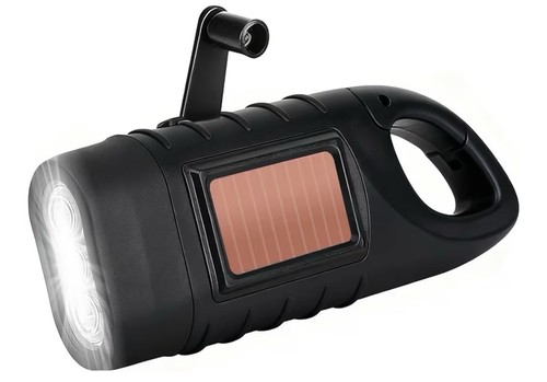 Taschenlampe mit handkurbel - taschenlampe,