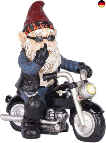 Gartenzwerg motorrad zwerge - motorrad,,