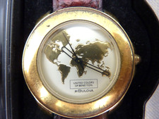 Vintage - United Colors of Benetton - By Bulova - Armbanduhr - Herren