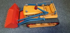 Vintage GAMA Bulldozer – Batterieantrieb – Metall/Kunststoff –