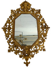 Vintage alter messing wand - messing,