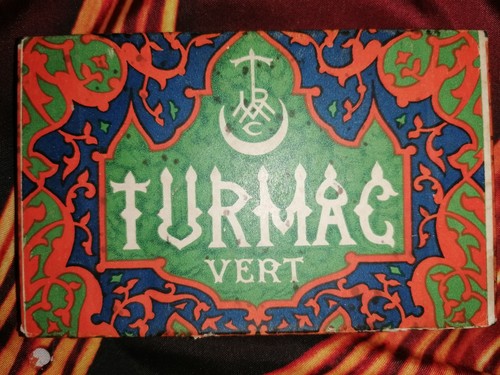 Antike blechdose turmac er - blechdose, 25
