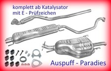 Abgasanlage kompl. ab Kat