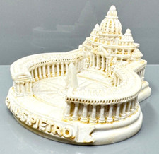 Roma S.Pietro Petersplatz & Basilika  - Souvenir (Resin) ca. 7,7 x 8,1 x 5,3 cm
