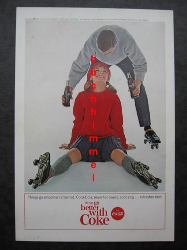 Coca cola werbung - werbung, 1964