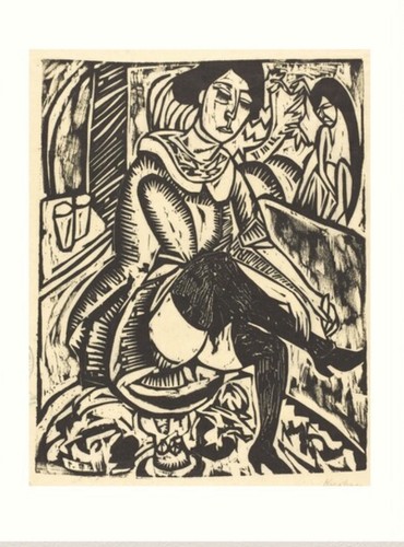 Ernst ludwig kirchner - ludwig, frau