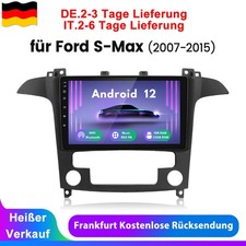 9" Autoradio Android Für Ford S-Max S max 2007-2015 GPS Navi WIFI BT DAB+ 1+32G