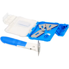 Spectrum Farbschaber-Set 4x Edelstahlklingen 1,8mm Maler Spachtel Werkzeug Set