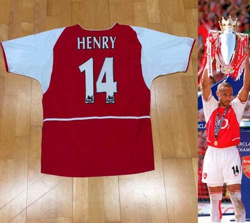 Henry arsenal trikot 2002 - arsenal,