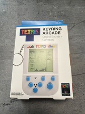 Tetris Keyring Arcade Schlüsselring Handheld Spiel Mini Konsole