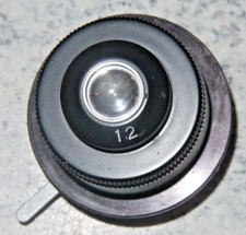 Abbe-Kondensor fur Mikroskop 1.2  mit Filter Halter  und Iris Blende