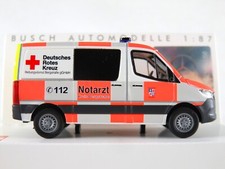 Busch 53450 Mercedes-Benz Sprinter (2018) "DRK RD Bergstraße / NOTARZT" 1:87/H0