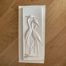 Gießform Graureiher, Schilf, 27 cm hoch