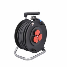 Sicherheits-Kabeltrommel 25m
