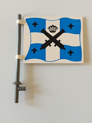 Lego pirates flag - pirates, 6x5