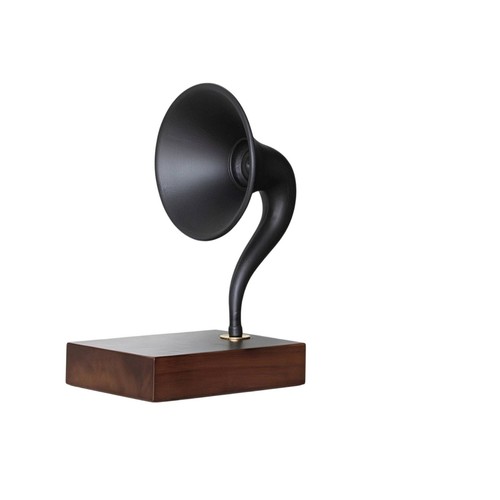 Grammophon mit trichter - mit,