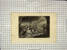 Alte antike Druckszene letzte