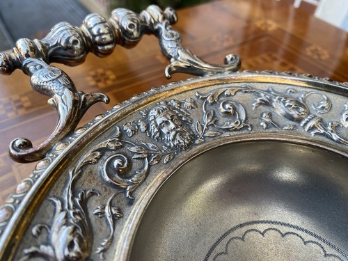 Silber tablett schalle - silber,
