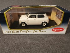 Mini Cooper Morris Mk 1 Kyosho 1:18 OVP Modellauto Sammlung Box Diecast