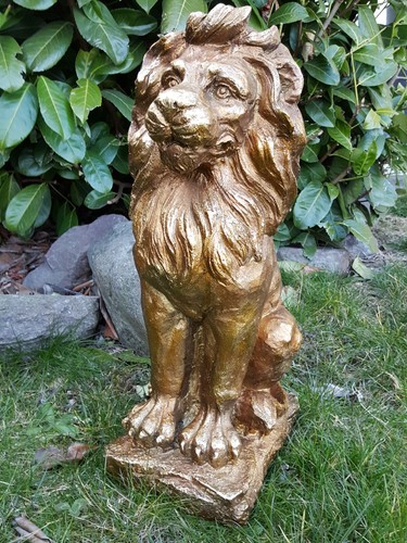 Gartenfigur löwe figur cm - gartenfigur,