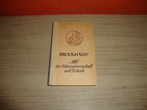Altes lexikon brockhaus abc - altes,