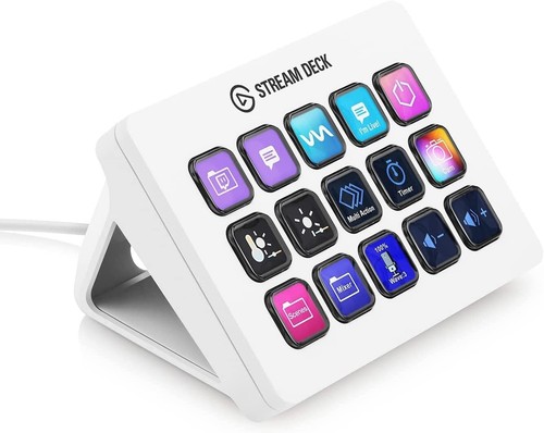 Elgato stream deck white - stream,