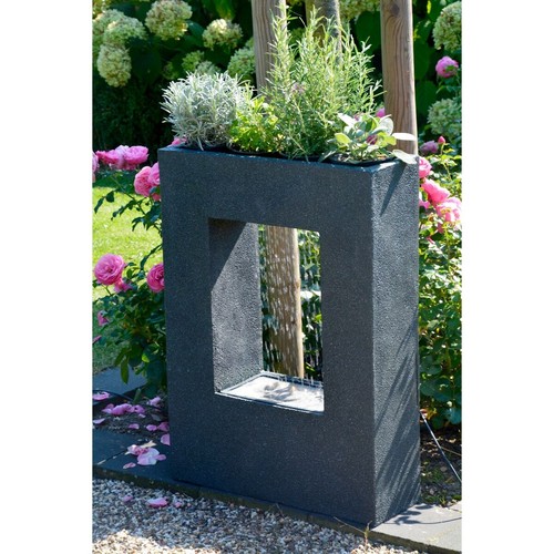 Gartenbrunnen pflanzkübel - gartenbrunnen,