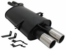 NOVUS SPORTAUSPUFF BMW 3er E46 ab 2001 320 / 325 / 330 2x76 Endschalldämpfer