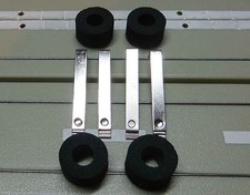 Faller Aurora -- 4 Schleifer und 4 Moosgummireifen für AFX Motor 