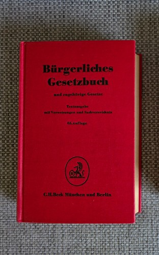 Bürgerliches gesetzbuch - bürgerliches, 85