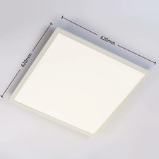Arcchio Tinus LED-Panel Deckenlampe Deckenlampe Lampe Leuchte RGB 62x62cm weiß