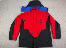 SCHÖFFEL GORE-TEX Herren Outdoor Jacke Funktionsjacke Gr. 52 schwarz rot