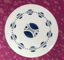 Kachel Fliese Tablett um 1900 - 1920 Jugendstil Art Nouveau Keramik  -54