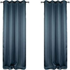 Sunlusso FALSTER Dekoschal 2er-Set, 135 x 245 cm, mit Gardinenband o. Ösen