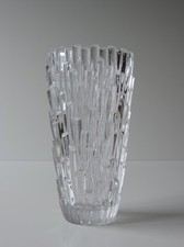 VINTAGE PEILL  KRISTALLVASE VASE 70er JAHRE SELTEN