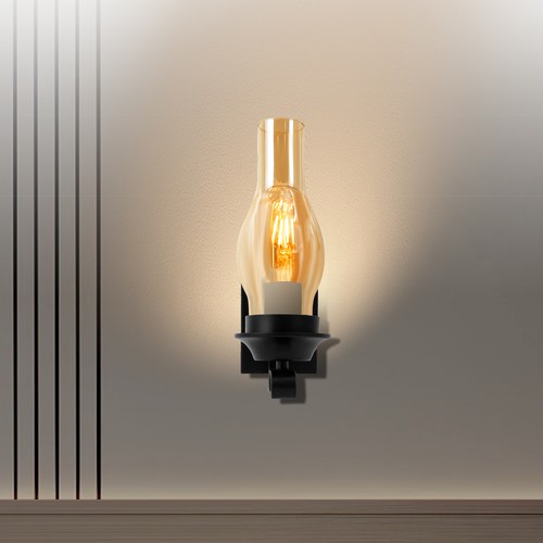 Industriell retro wandlampe - retro,