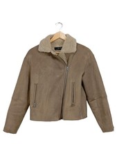 ZARA BASIC Damen Lederjacke