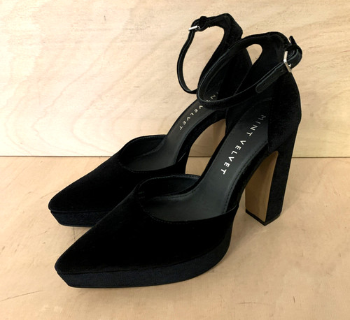 Neuwertige samtschuhe lux - samtschuhe,