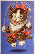 50432852 - Katze personifiziert mit Wackelaugen Mechanik