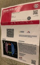 Sammler Ticket RB Leipzig vs
