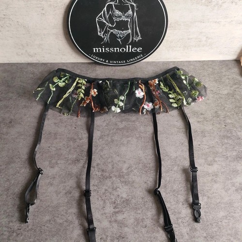 Vintage stil bestickt blumen - vintage-stil,