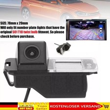 HD Rückfahrkamera Nachtsicht Einparkhilfe für VW Golf MK6 Polo Passat MK7