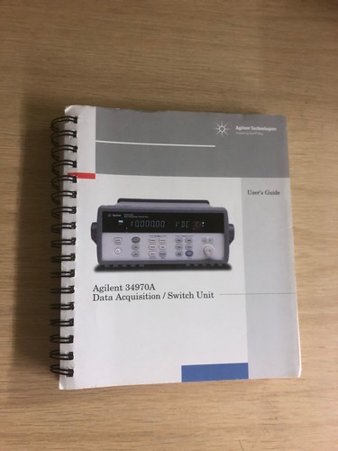Agilent 34970a data - 34970a:,