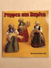 Basteln--Puppen aus Rupfen--Brunnen Reihe 181--
