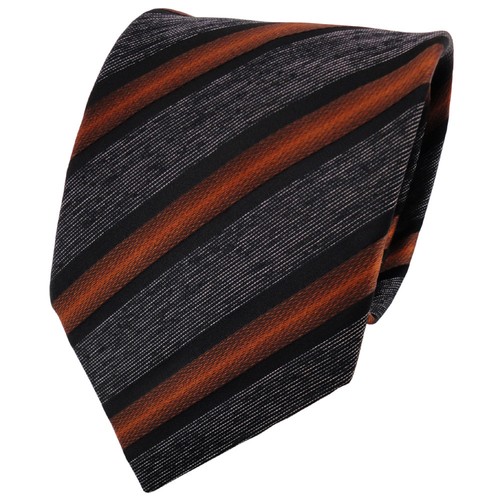 Tigertie krawatte braun kupfer - krawatte,
