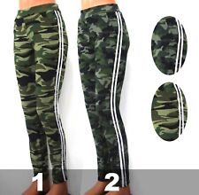 Damen Stretch Waist hose Tarnmuster Leggings, Basic Camouflage Hose S,M,L
